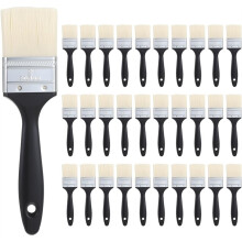 Confezione da 30 Pennelli da 2 Pollici, Pennello per Pitturare Terrazze e Pennello per Scheggiature: Strumenti di Pittura Fai da Te Perfetti per La