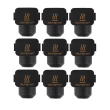 9Pcs for A1 Silicone Socks, Hotend Protective Cover, Insulation Case for Enhanced 3D Printer Performance