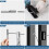 1/8 Inch Invisible Cable Railing Terminal Toggle Anchor Angle, Stainless Steel Adjustable Cable Railing Hardware 20PCS 5