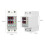 5X Din Rail Dual Display Adjustable Over Voltage Current and Under Voltage Protective Device Relay 40A 220V 230V 8