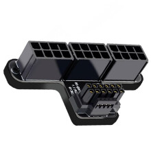 ATX 3.0 12VHPWR Grafische Kaart 600W Voedingsadapter 16-Pins Modulaire Voeding Drie ATX 8-Pins 90-Graden