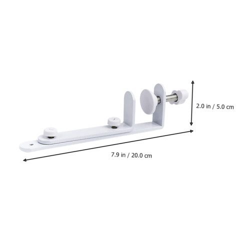 2Pcs Durable Iron Pegboard Hooks and Rack Set for Home Organization, Adjustable Tool Installation 1