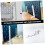2Pcs Durable Iron Pegboard Hooks and Rack Set for Home Organization, Adjustable Tool Installation 4