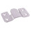 Furniture Sectional Interlock Style Sofa Connector 20Pcs Silver Tone 5