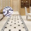 4pcs 2M Self-Adhesive Side  Tile Sticker Ancient Greek Pattern Bathroom Kitchen Restaurant Wall Stair Floor Border 3