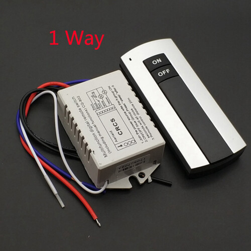 2X 1 Way /OFF 220V Wireless Remote Control  Digital Remote Control  for Lamp & Light HT035 1