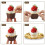 100Pcs Foil Cupcake Cups Disposable Muffin Liners Baking Cups Cupcake Tip Pan Ramekin Holders Little Pudding Cups 2