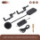 2.4G Wireless Microphone System for Violin, Cello, Guitar Clip- Transmitter and Receiver, 50 Meters Range 2