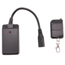 2X Portable 3 Pins XLR Wireless Remote Control Receiver for Smoke Fog Machine DJ Stage Controller Receptor Fogging 400W
