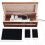 2X Kabel Management Box Holz Kabel Organizer Box (Kaffee Farbe) 4