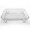 2pcs 8 Inch Air Fryer Rack Square Three Stackable Racks,Stainless Steel Multi-Layer Dehydrator Rack 6