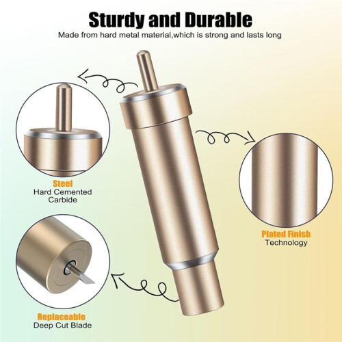 Deep Cut Blade and Housing,Deep Point Blade for Explore 3/Air 2/Air/One/Maker/Maker,for Cutting Thick Materials Crafts B 1