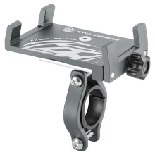 CYCLING BOX Bicycle Scooter Aluminum Alloy Mobile Phone Holder Mountain Bike Cell Phone Stand Cycling Accessories C
