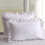 2X  Cotton Ruffle Pillowcase Ruffled Pillow Cover White Pillow Case 5