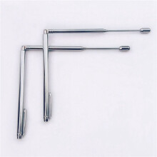 2PCS Portable Dowsing Rod Water Detector Tool Adjustable Rods Flexible Divining Water Spirit Gold Buried Items