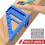 Multi Angle Measuring Ruler,Carpenter Square with Angle Position Pin,Woodworking Square ,Measuring Layout Scribing Ruler 2