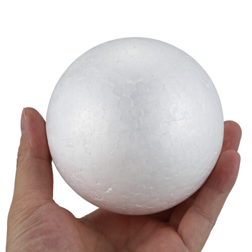 20 x Christmas Decoration Modelling  Polystyrene Foam  Sphere 10cm---White 2