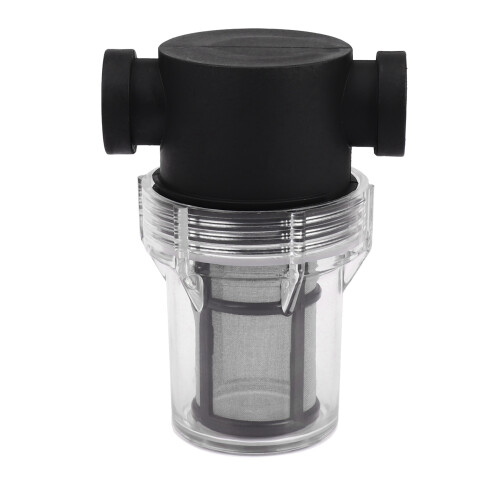 2X Garden Pond Inline Mesh Strainer Water Pump Filter Irrigation High Flow Pipeline Filter 2
