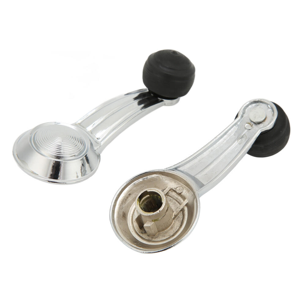 Chrome Metal Door Window Crank Handle 2Pcs For Cadillac Cimarron Eldorado 4901390447917
