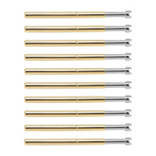 100pcs Brass Stainless Steel Pogo Pin Q Head 4 Claws 5A PCB Test