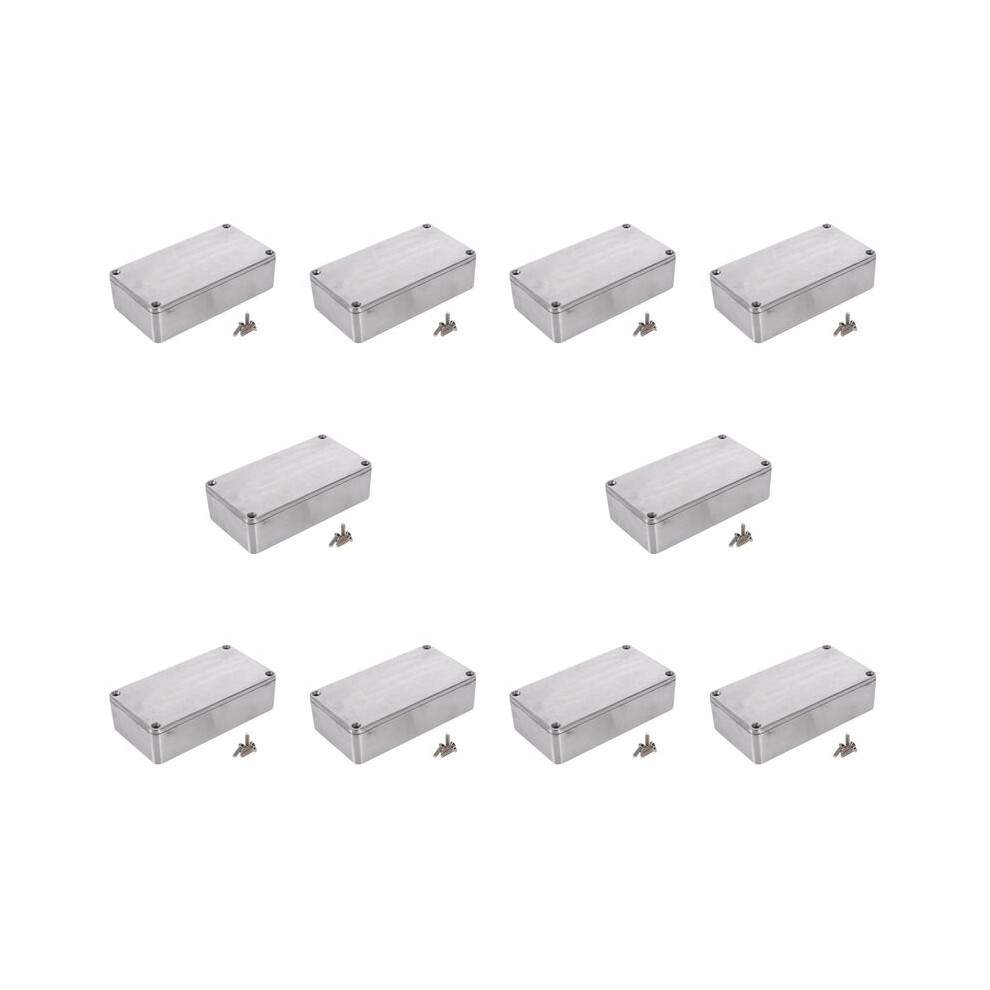 10X Diecast Aluminium Electronics Project Box Case Enclosure Instrument Waterproof, Standard 1590B 112X60x31mm 6031362776887