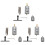 12V Motor Small Pcb Hand Drill Drilling Machine Compact Set with 30Pc 0.5-3mm Drill Bit 0.3-4mm Jto Keyless Chuck 1