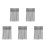 50pcs 100mm Length 1/4 Inch Hex Shank T20 Torx Security Screwdriver Bits, Silver Gray 2