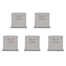 5X Geschikt voor X-T4 X-T3 X-T2 X-T30 X-T20 X-E3 X-E2 X-PRO3 X-PRO2 X30 X10 Flitsschoen Embedded Flash Flitsschoen Zilver
