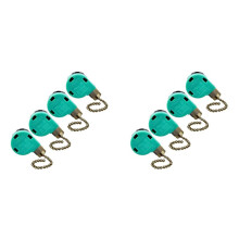 8Pcs Ceiling Fan Zing Ear ZE-268S6, 3 Speed 4 Wire Speed Control Pull Chain Cord Appliances Parts (Bronze)