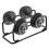 Petit Support de Support D'HaltèRes, Support D'HaltèRes, Support D'HaltèRes, Support de Stockage D'HaltèRes en Acier Compact D'HaltèRes 8
