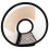 2X Elizabethan Dog Cat Pet Wound Healing Cone E- Collar White with Black 3