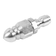 2X 1/4 Inch 5000 PSI Sewer Jetter Nozzle Pressure Drain Jetter Hose Nozzle for 1/4 Pressure Washer Quick Connector