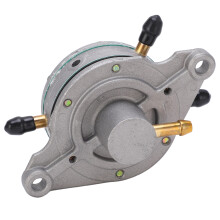 Aluminium Kraftstoffpumpe DF52‑176 für Dual Carb Outlaw Kart Schneemobil 35L/h