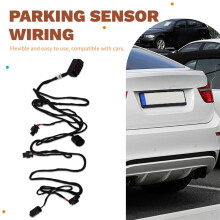 For E71 E72 X6 2007-2014 Car Rear Bumper Pdc Parking Distance Sensor Wiring Set 61129244429