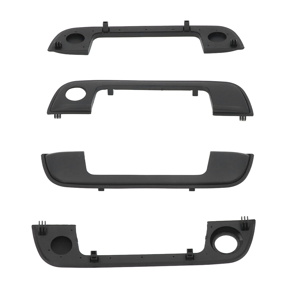 Car Exterior Door Handle Frame Cover Set For E36 E34 E32 Black 4681382252049
