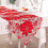 2X Christmas Embroidered Table Runner,Hollow-Out Tea Tablecloth,15X70 Inch 7
