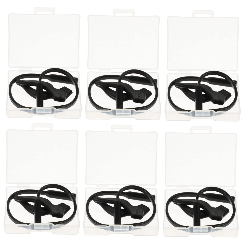 Eyeglass Ear Hooks Silicone Glasses Grips AntiâSlip Comfortable Universal Fit for Sports and Daily Wear â 6 Sets