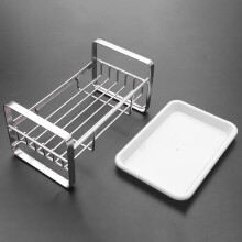 3X Porta Spugna, Porta Spugna E Portasapone per Lavello da Cucina, Portaoggetti Nel Acciaio Inox 304 per Sapone da Cucina