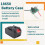 Power Tools Case BMS 21V Battery Storage Box for Wireless Electric Angle Grinder Cutting 18650 Battery Case 4