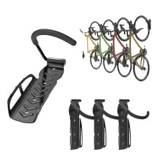 4 Pack Heavy Duty Bike Wall Mount Rack 60lb Capacity Garage Storage Hooks for Road and Mountain Bikes