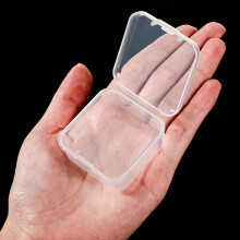 30 Pieces Plastic Clear Storage Box for Collecting Small Items, Beads, Jewelry, Business Cards