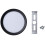 4X Round Surface Mounted Downlight Ceiling Lamps Spot Light 220V Ceiling Lamps Ultra Thin Light 4000K 5W Black Shell 6