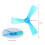 Para Nazgul Cine 2525 2,5 Polegadas Tri-Blade/3 Blade Prop HéLice CW CCW para FPV ProTek25 Drone Parte-Cinza 2