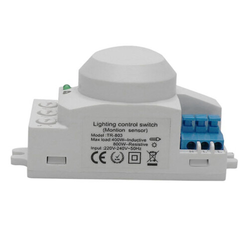 4X 5.8GHz  System LED Microwave 360 Degree Motion Sensor Light  Body Motion Detector,White 2