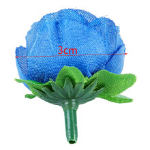 100 Kunstrosen, 3 cm hoch, Hochzeitsdekoration, Marineblau