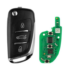 XHORSE XNDS00EN SA1670 Universal  Key  Style Key Car Remote Control Key 3 Buttons Car Key with Chip for VVDI Key Tool