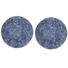 500Pcs Round Shaped Table Chair Furniture Leg Mat Pad Gray