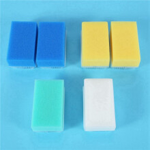 Baby Bath Sponge (18 Pieces) Soft Foam Washer with Cradle Cap Brush Body,Hair and Scalp Clean Gentle Baby Sensory Brush