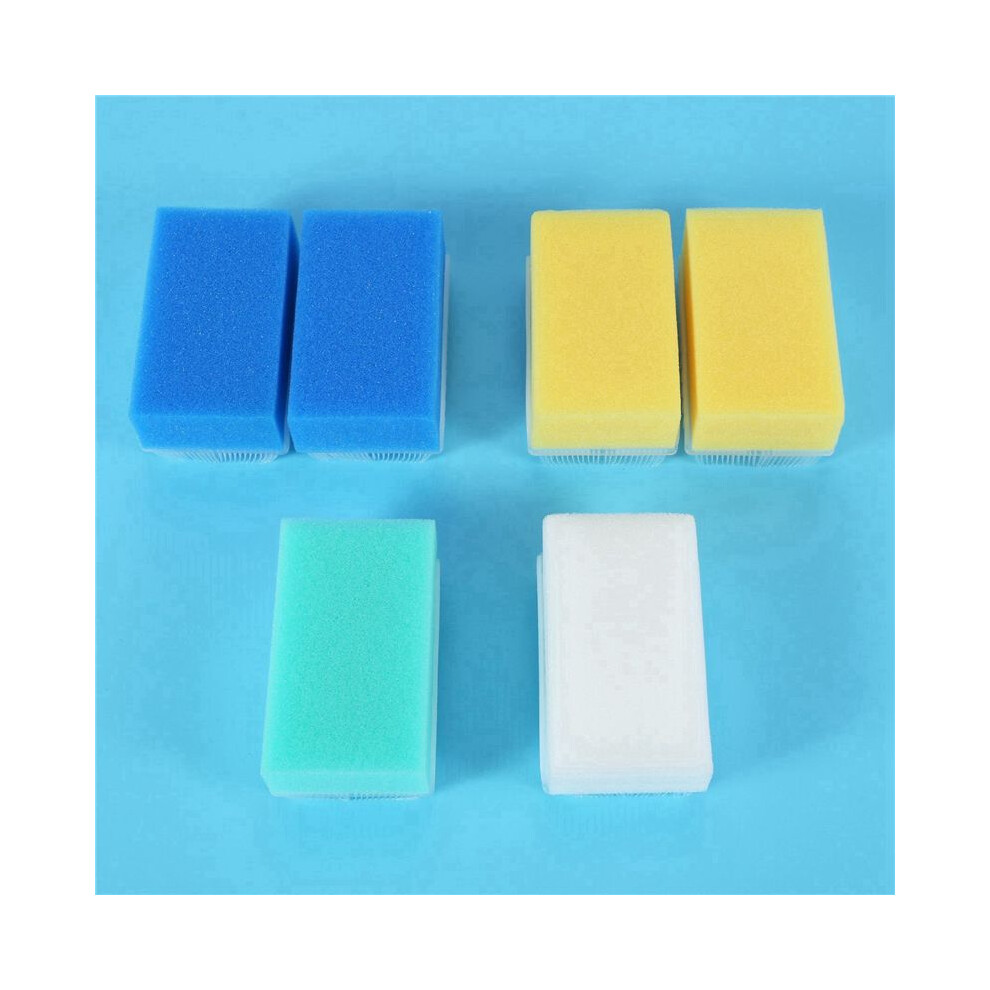 Baby Bath Sponge (18 Pieces) Soft Foam Washer with Cradle Cap Brush Body,Hair and Scalp Clean Gentle Baby Sensory Brush