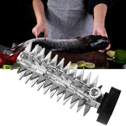 2X Fish Scale Remover Accessories Electric Scaler Remove Durable Cutter  Tool D 1